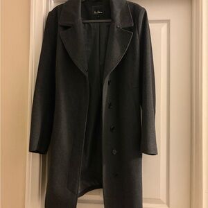 Sam Edelman Charcoal Trench Coat